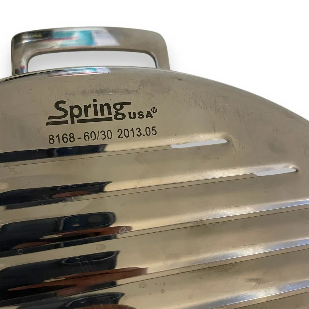 Spring USA Primo 5-ply Stainless Steel Cook & Serve‎ Griddle Pan 12